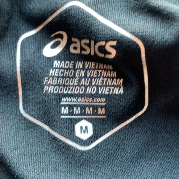 ASICS Black Cropped‎  Leggings - Picture 3 of 6